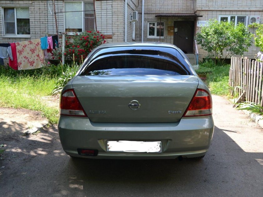 Спойлер Ниссан Альмера Классик b10