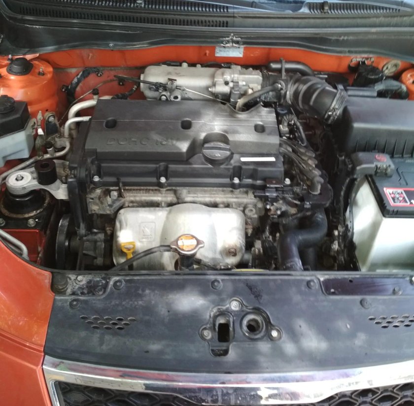 Киа Рио 2 2010 1.4 двигатель