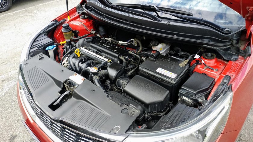 Подкапотное пространство киа рио