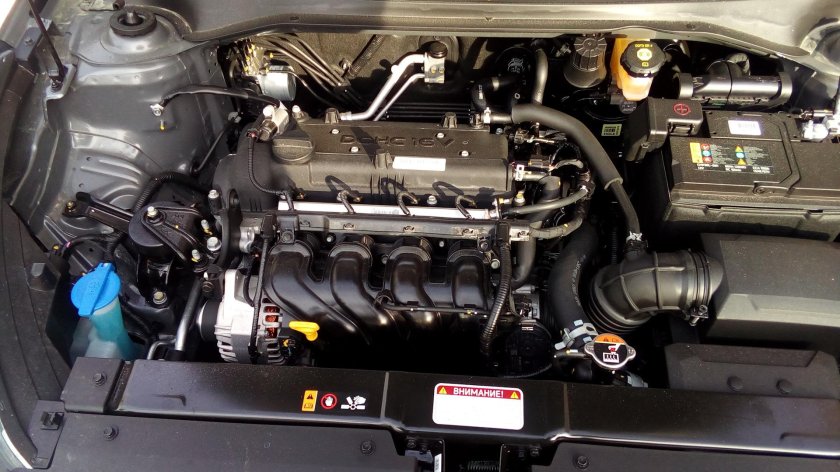 Мотор Киа Рио 3 1.6