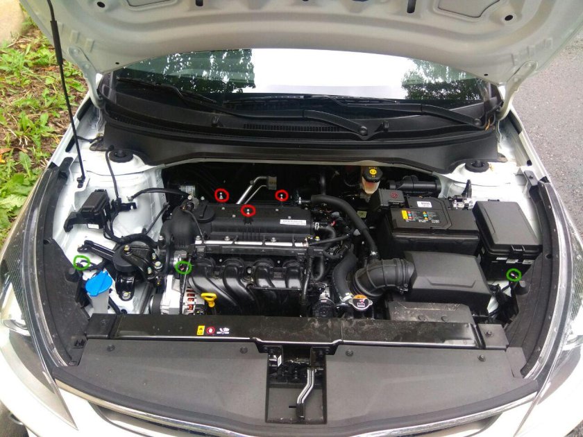 Киа Рио 4 1.4 двигатель