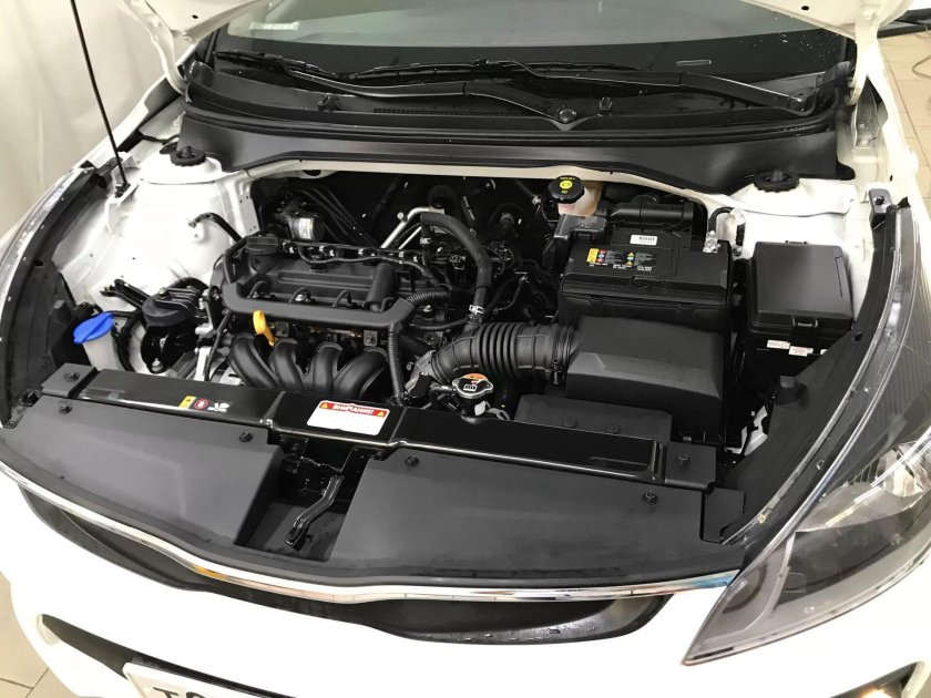 Киа Рио 1.4 под капотом