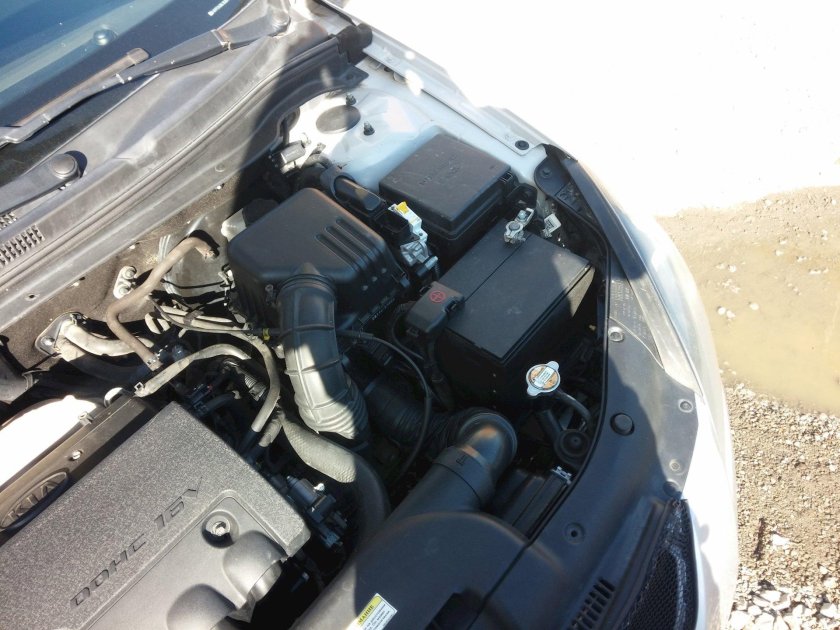 Моторный отсек Киа СИД 2008