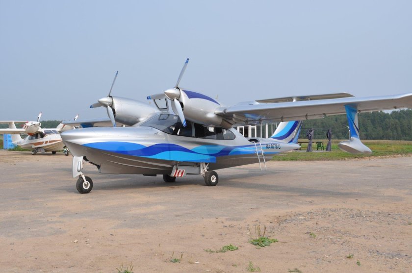 Самолёт-амфибия ла-8