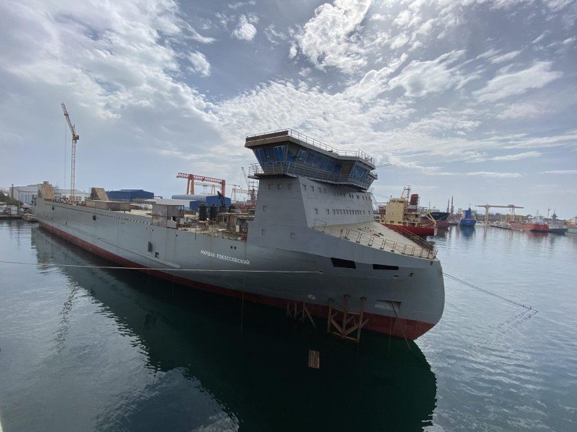 Железнодорожный паром Маршал Рокоссовский