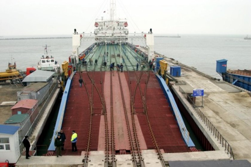 ЖД паром Варна порт Кавказ