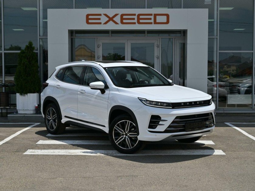 Exeed lx белый