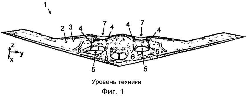 Аэродинамическая схема самолета летающее крыло