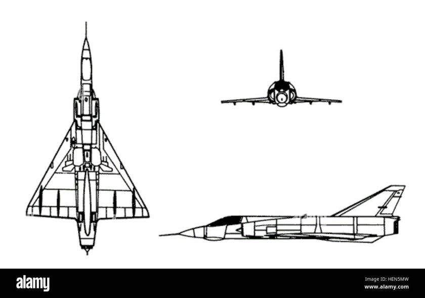Dassault mirage 50 чертёж