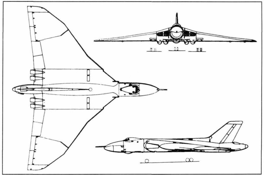 Avro Vulcan xh558
