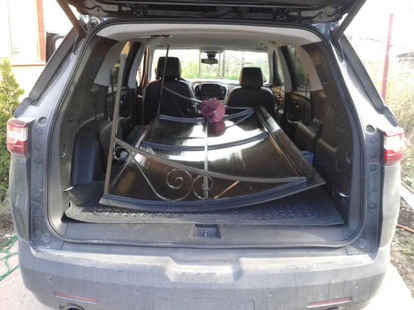 Chevrolet Traverse габариты багажника