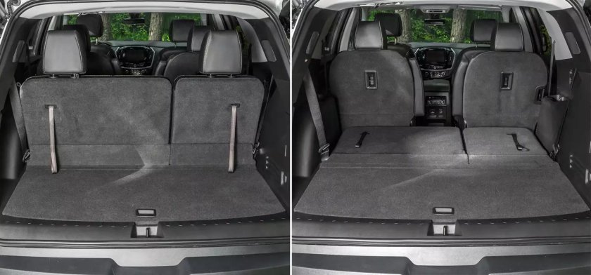 Chevrolet Traverse салон багажник