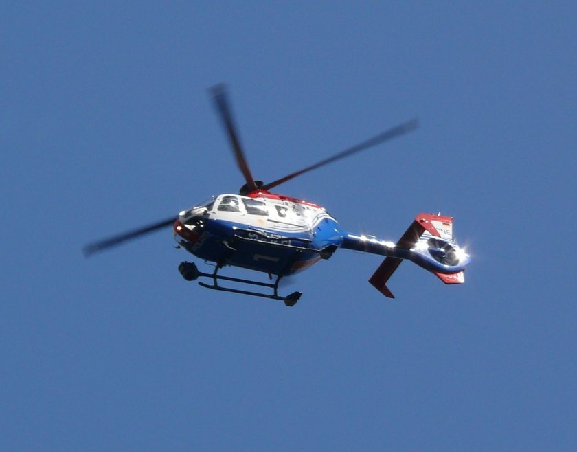 Голубой вертолет