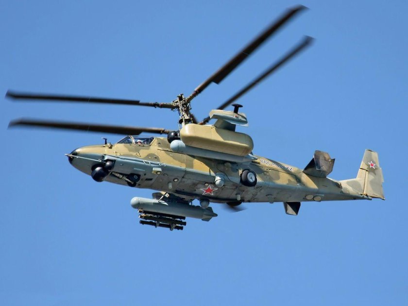 Вертолёт к-52 Аллигатор