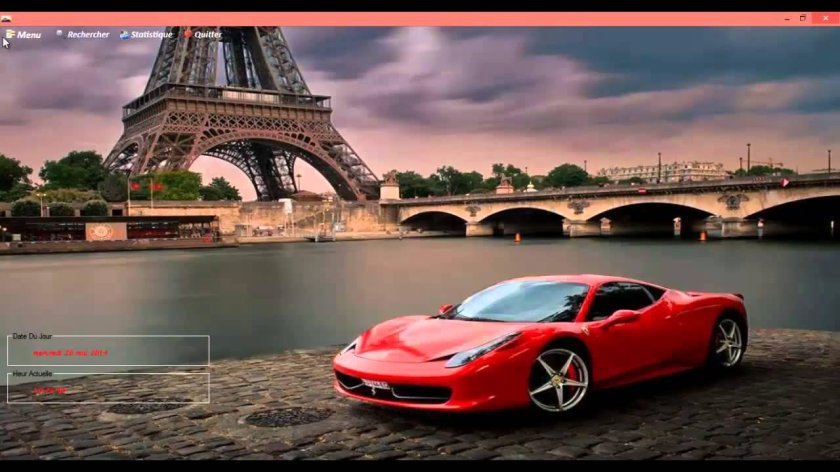 Машины в Париже