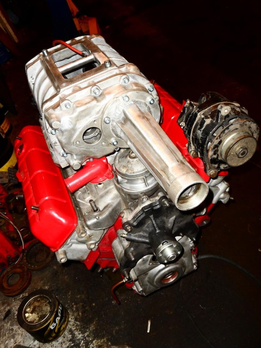 ЗМЗ-511 С нагнетателем ЯАЗ-206