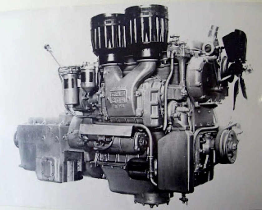 Двухтактный дизель ЯАЗ-204