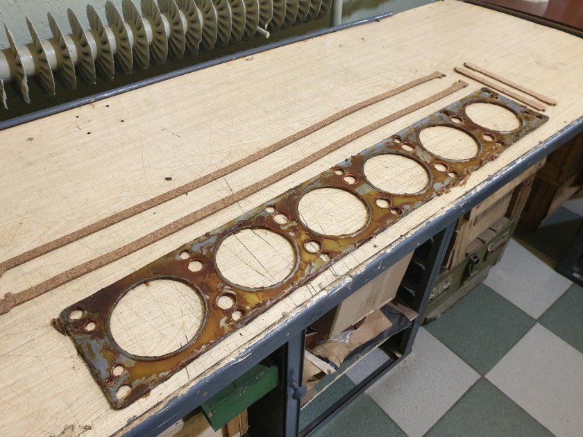 Прокладка ГБЦ ЯАЗ 204