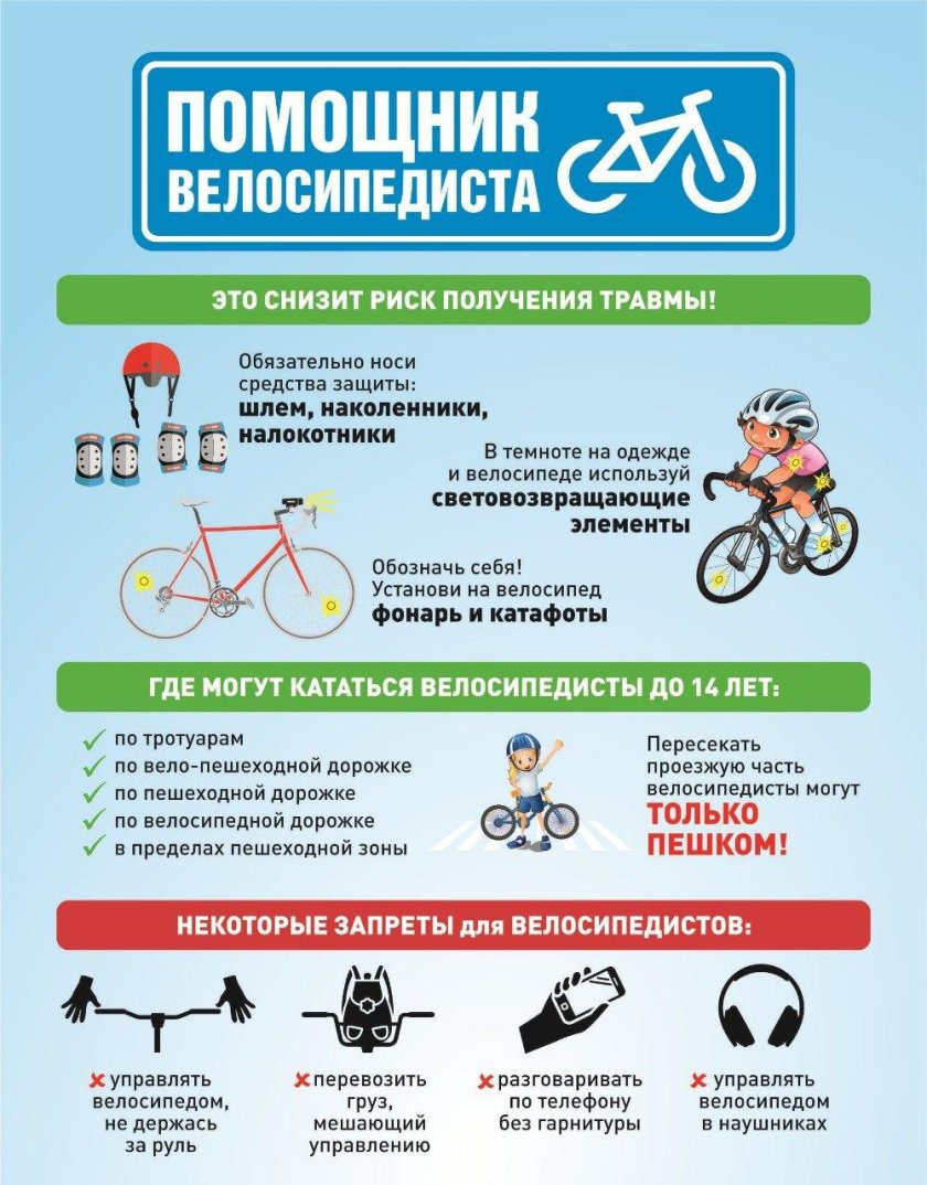 Памятка велосипедиста