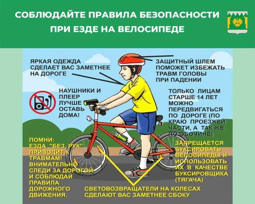 Правила дорожного движения для велосипедистов