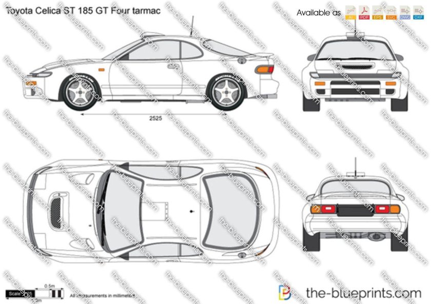Тойота Селика st185