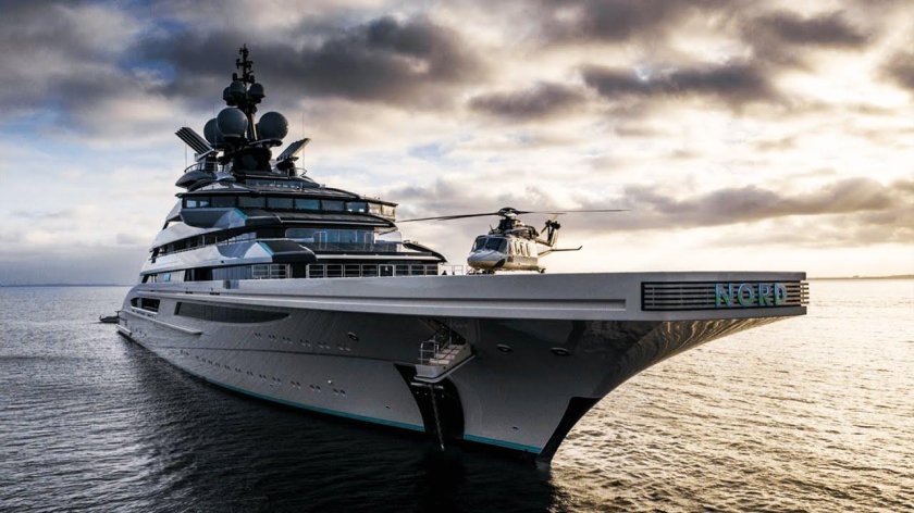 Nord яхта Мордашова