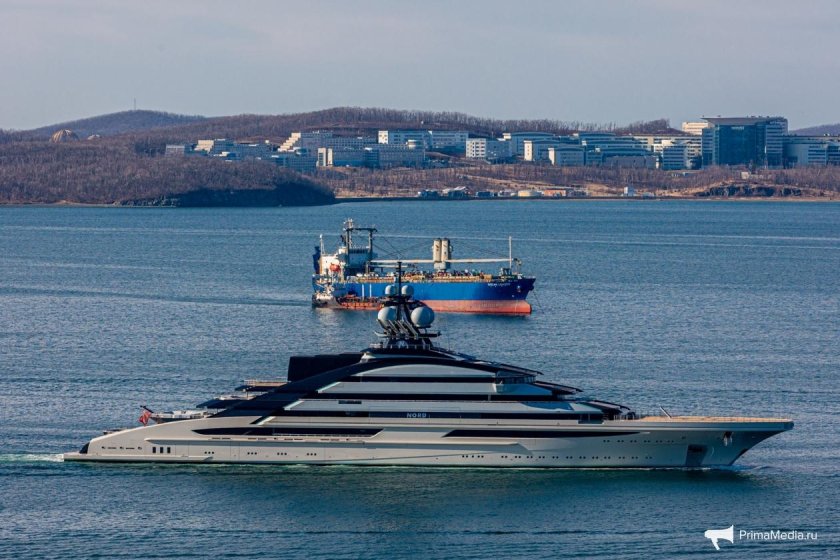 Яхта Норд Мордашова