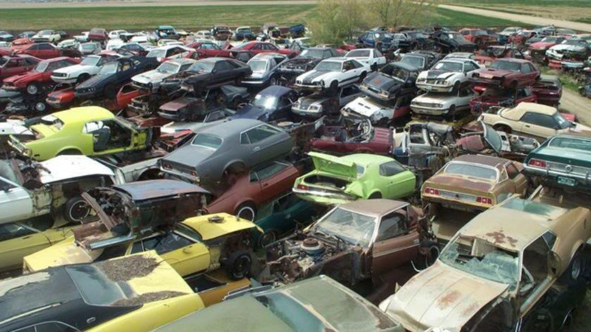 Автосвалка в Дубае