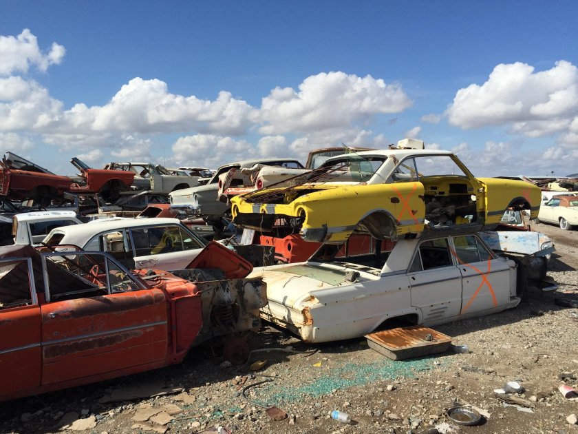 Автосвалка в США 2022