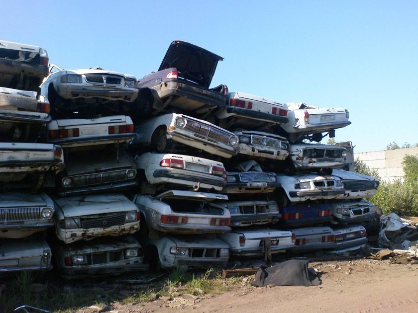 Автосвалка в США 2022