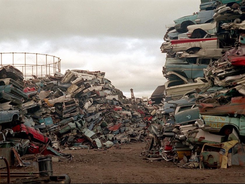 Автосвалка в США