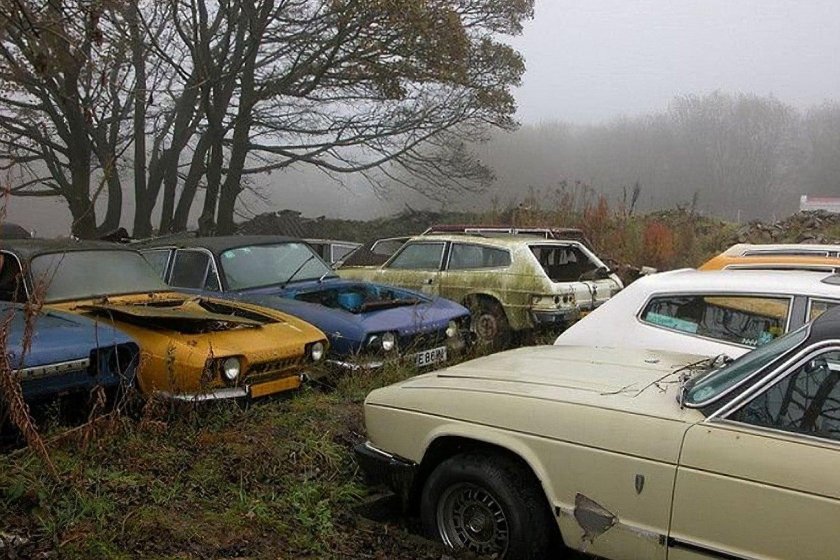 Автосвалка в США 2022