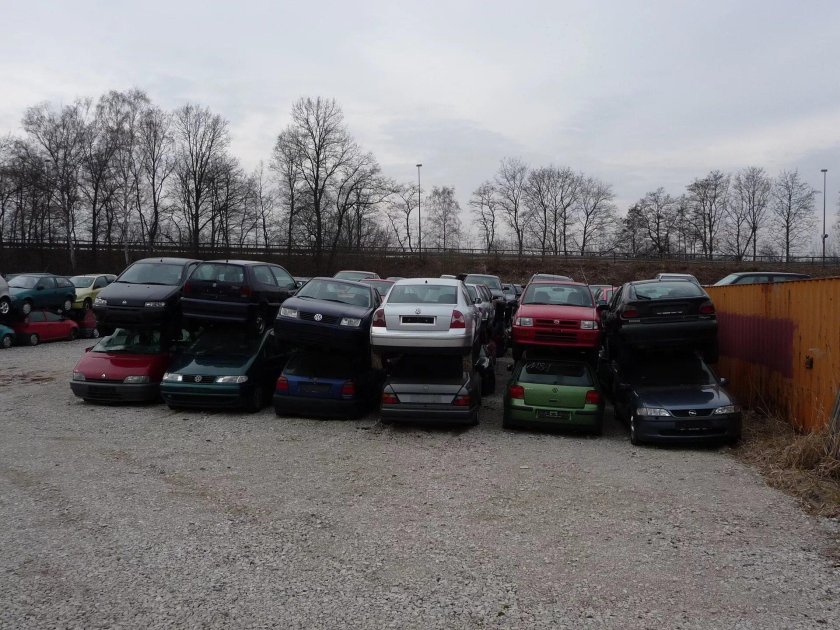 Автосвалка в Германии