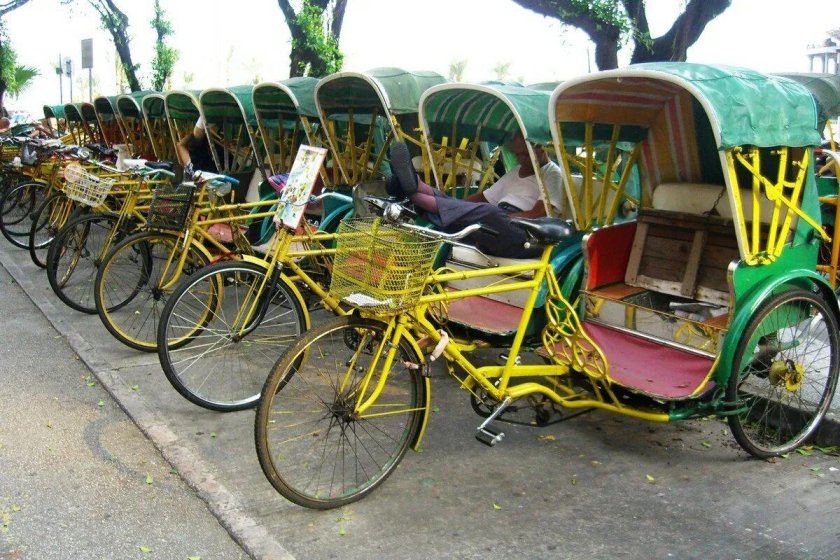 Рикша велотакси