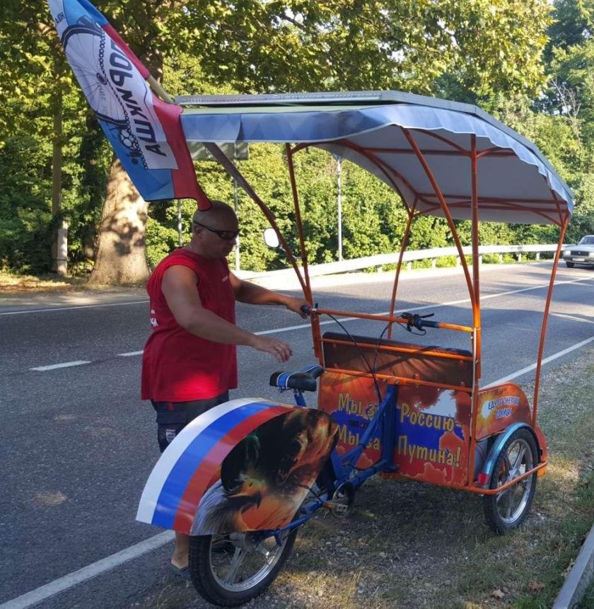 Велорикша муравей 295 грузовой