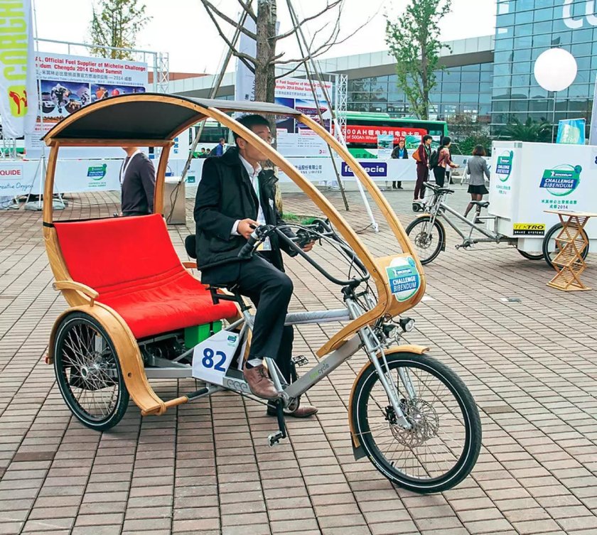 Электромобиль тук тук рикша