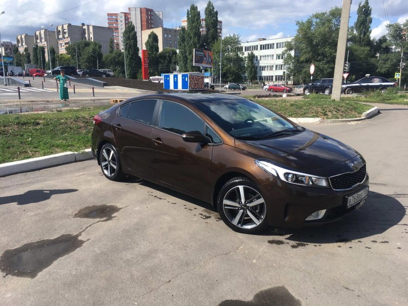 Киа Серато 3 на 17 дисках
