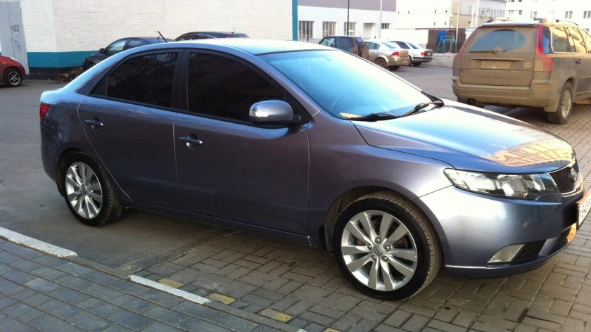 Kia Cerato 2 на 17 дисках
