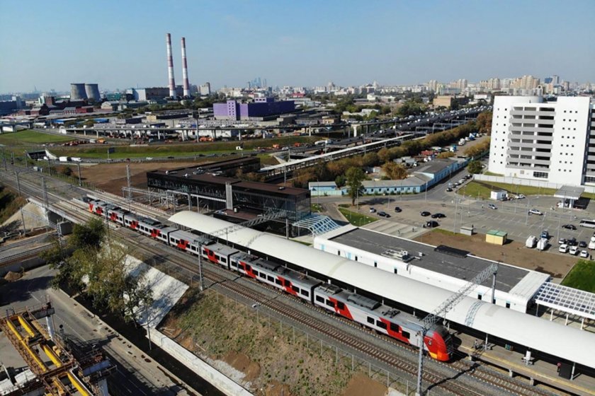 Станция Новохохловская МЦД