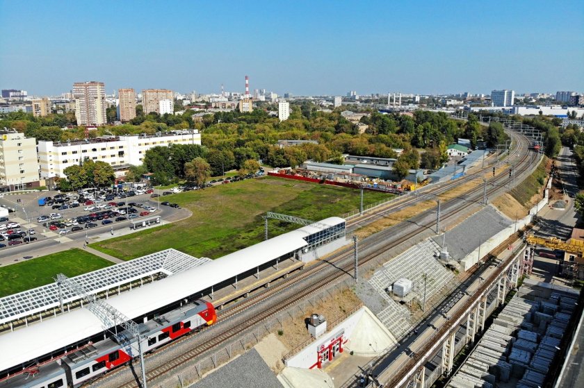 Станция новохохловская мцд