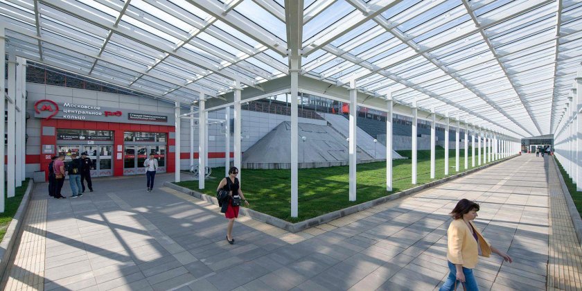 Станция Новохохловская МЦД 2