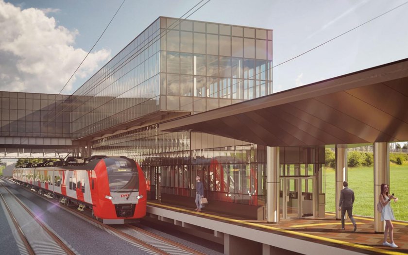 Платформа Остафьево МЦД-2