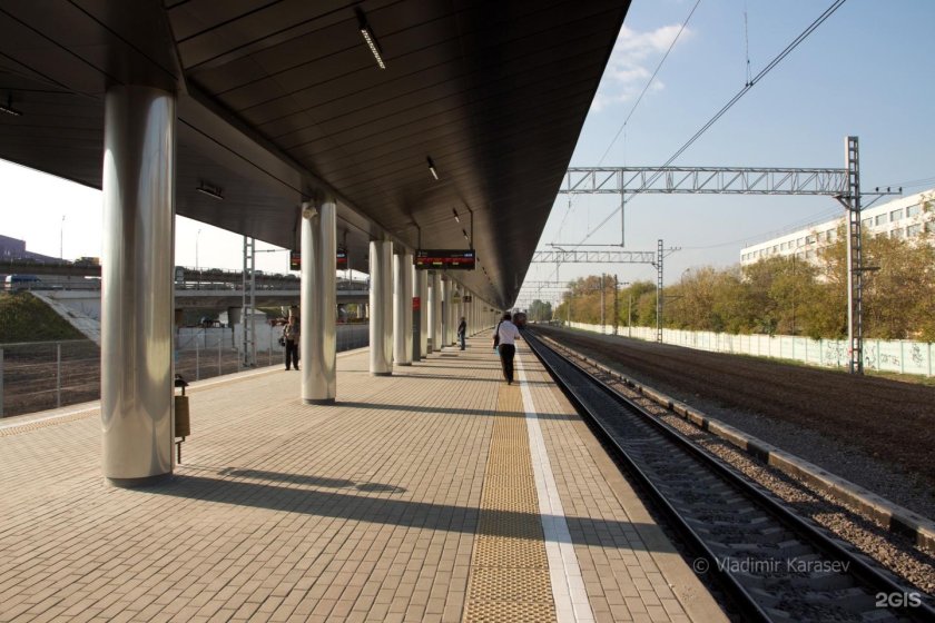 Станция Новохохловская МЦД 2