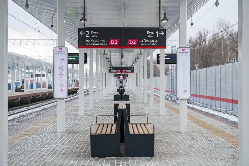 Станция Остафьево МЦД