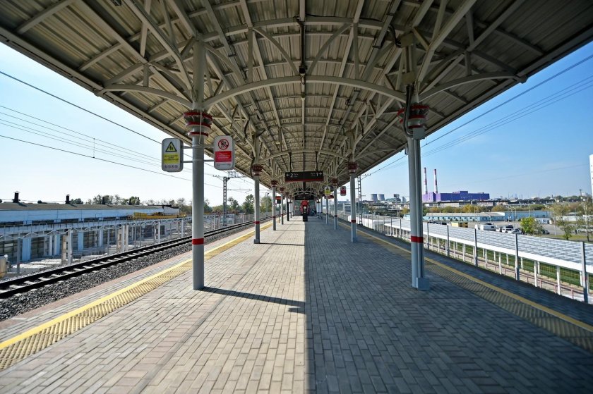 ЖД станция Аминьевская