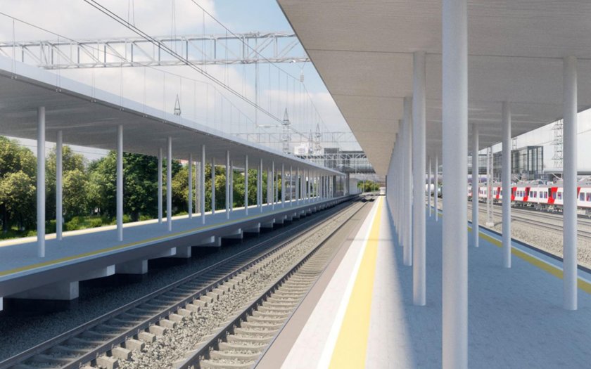 Станция Щербинка МЦД 2