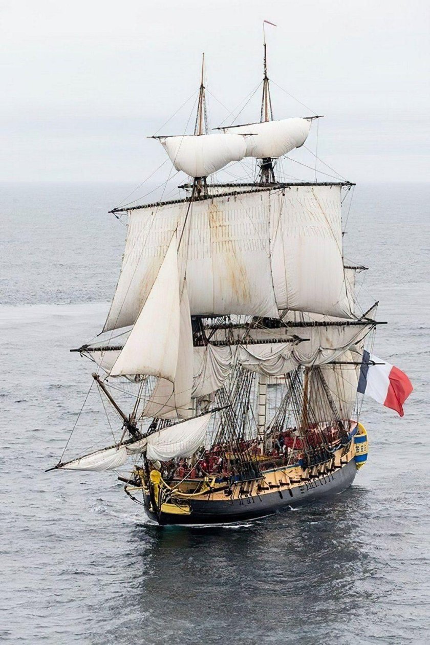 Парусный корабль l hermione