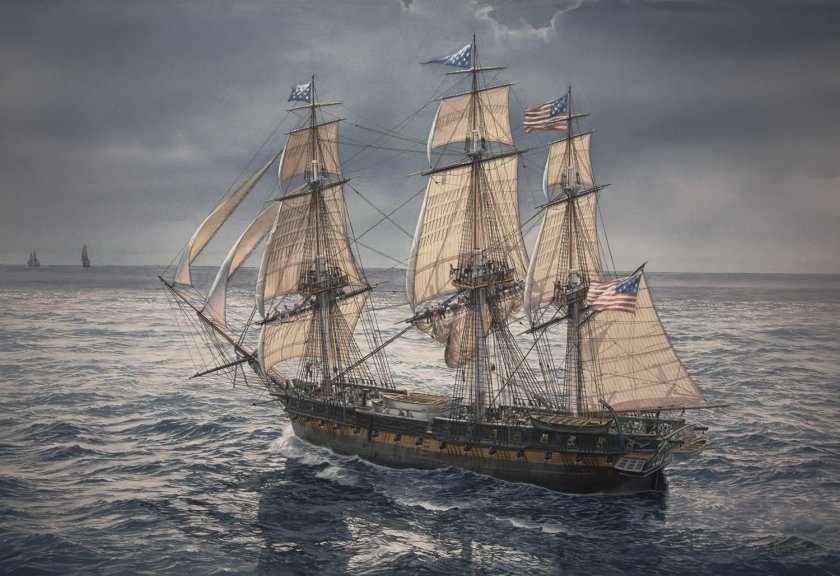 Парусный корабль Конститьюшн