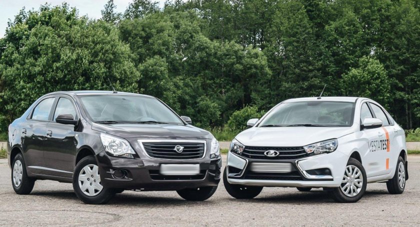 Chevrolet Nexia и Chevrolet Cobalt