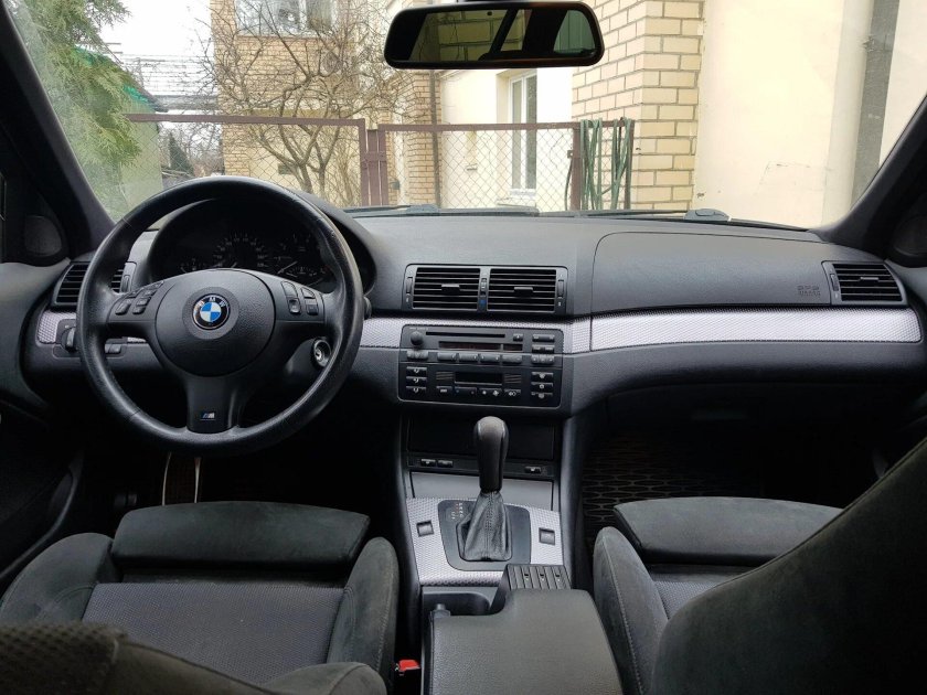 Салон БМВ е46 алькантара